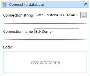Connecting to a database
