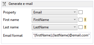 Generating e-mails
