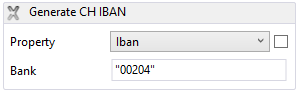 Generate CH IBAN example