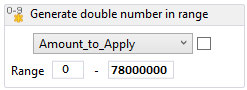 Generating decimal numbers in a specific range